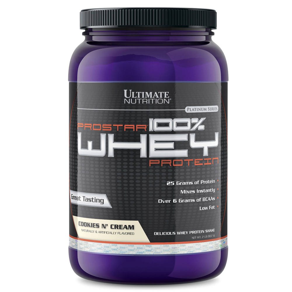 Ultimate Prostar Whey  2 lbs(Cookies&Creme)