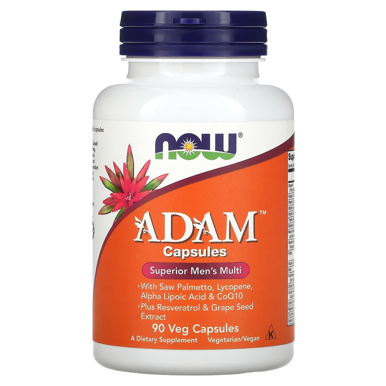 Витамины для мужчин ADAM, 90 softgels