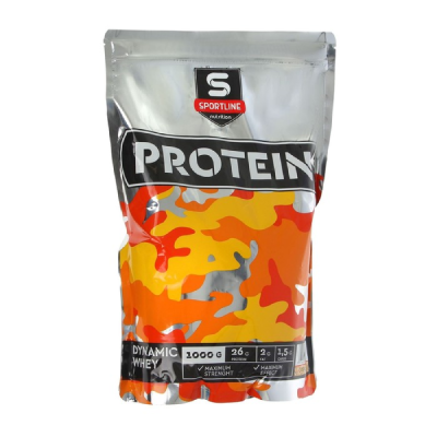 Протеин SportLine Dynamic Whey Protein 1000g (печенье)