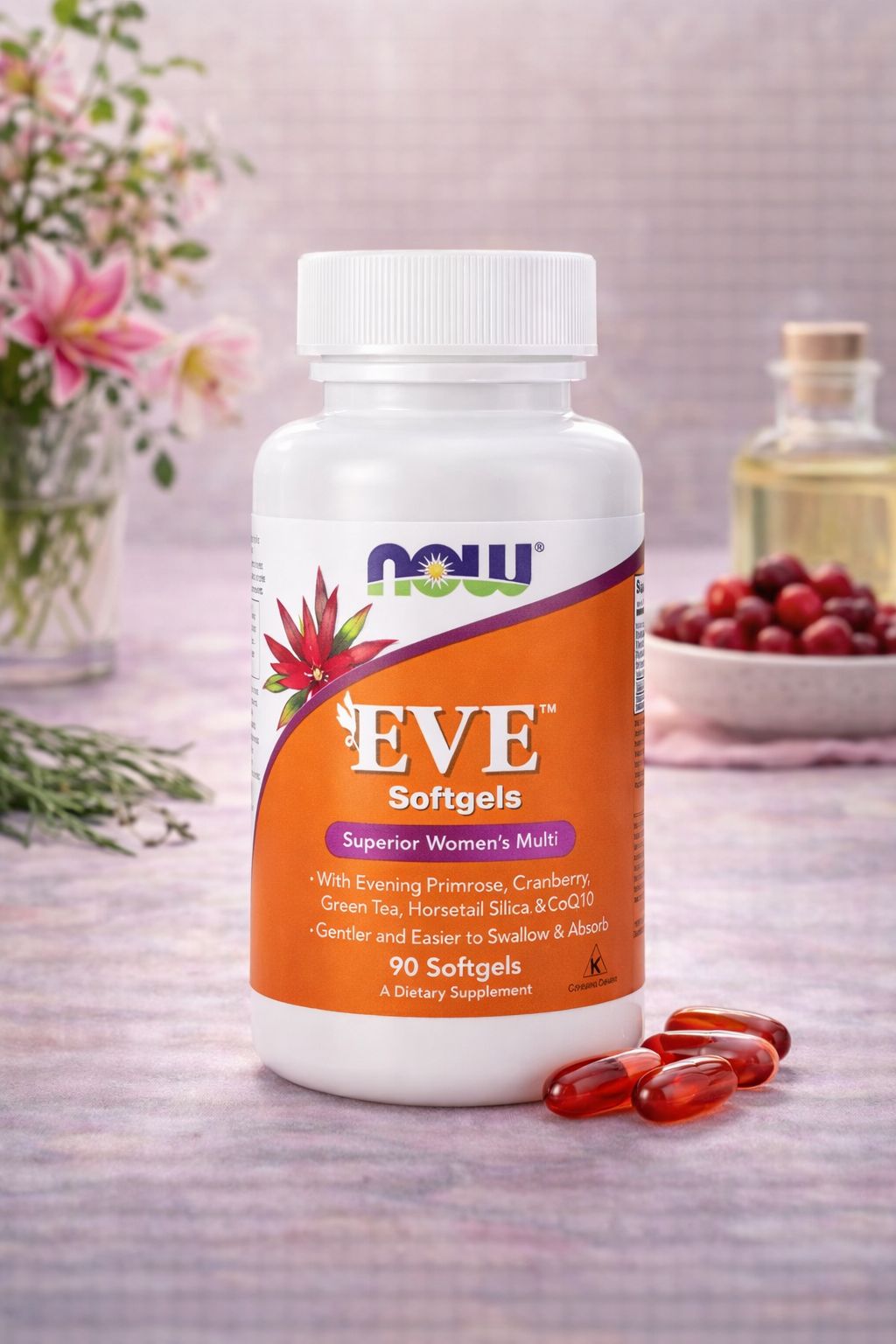 NOW Foods EVE Мультивитамины для женщин 90 мягких таблеток