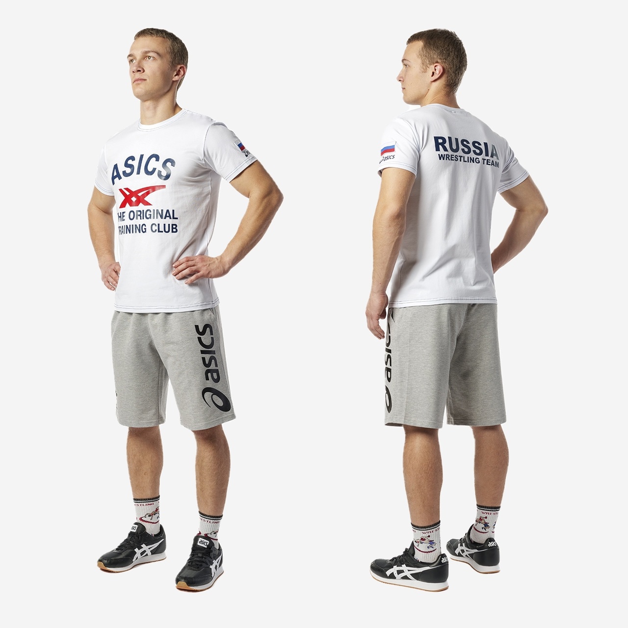 Футболка ASICS original белая 52р.