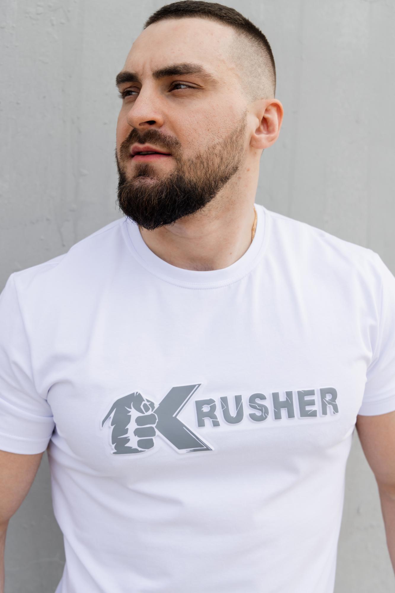 Футболка Krusher 3 D (Белый)