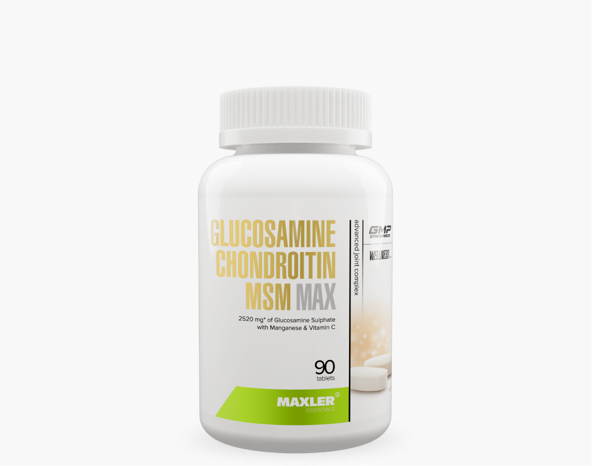 MXL. Glucosamine-Chondroitin- MSM MAX 90 tabs