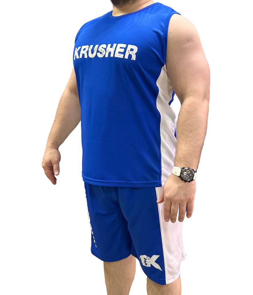 Боксерская форма Krusher Classic (Синий,ХL)