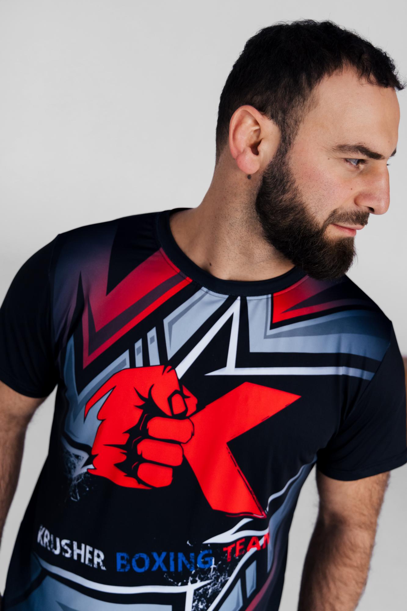 Футболка Krusher Boxing Team (Черный)