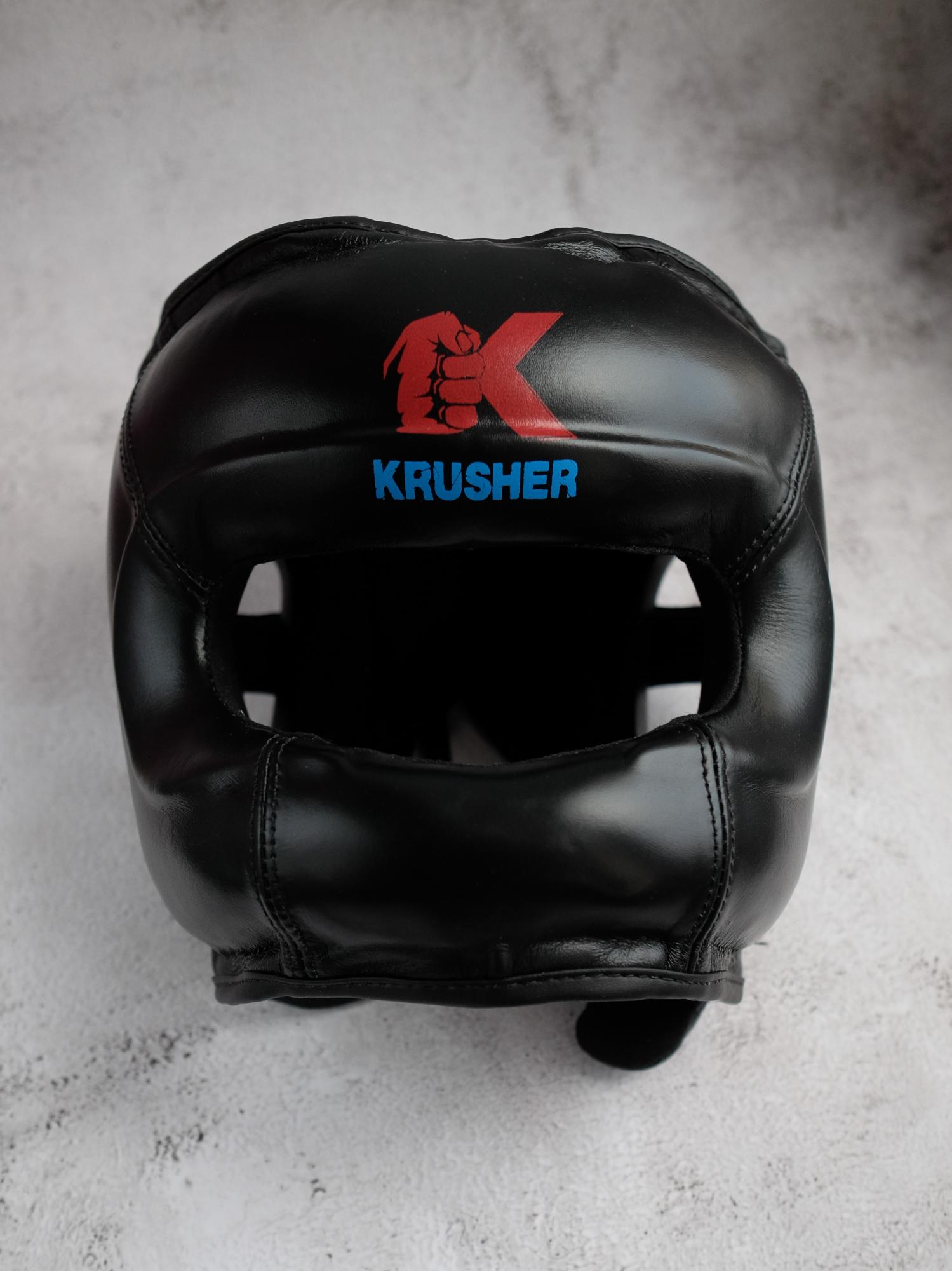 Бамперный шлем Krusher FaceGuard (XL, черный)